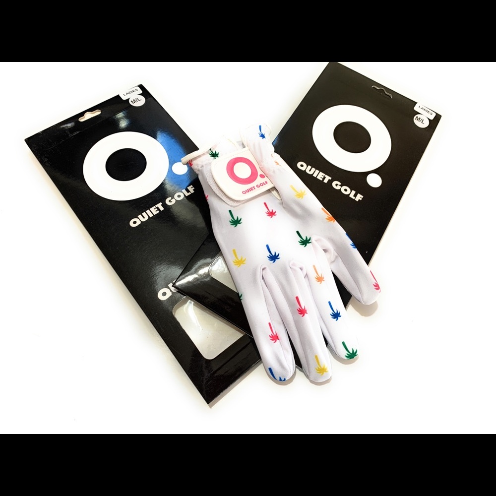 Quiet Golf Ladies Palm Tree Golf Glove